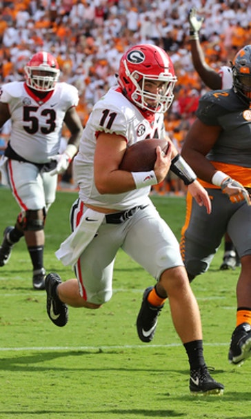 No. 7 Georgia rolls to 41-0 shutout of Tennessee (Sep 30, 2017)